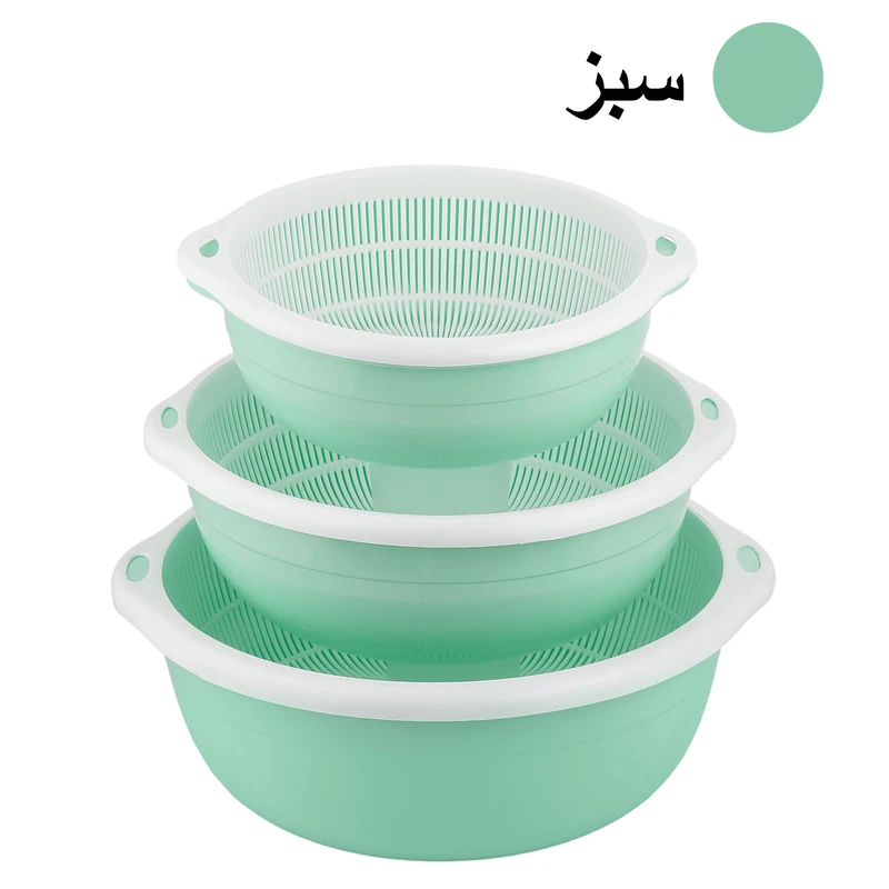 آبکش و آبگیر مدل Ziba-85 بسته 3 عددی